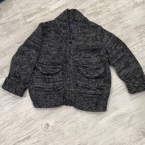 Baby gap. 12-18 months black thick sweater.